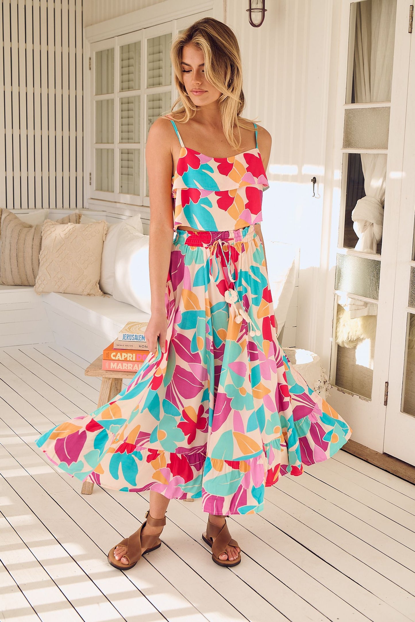 Vela Skirt - Ohana Print