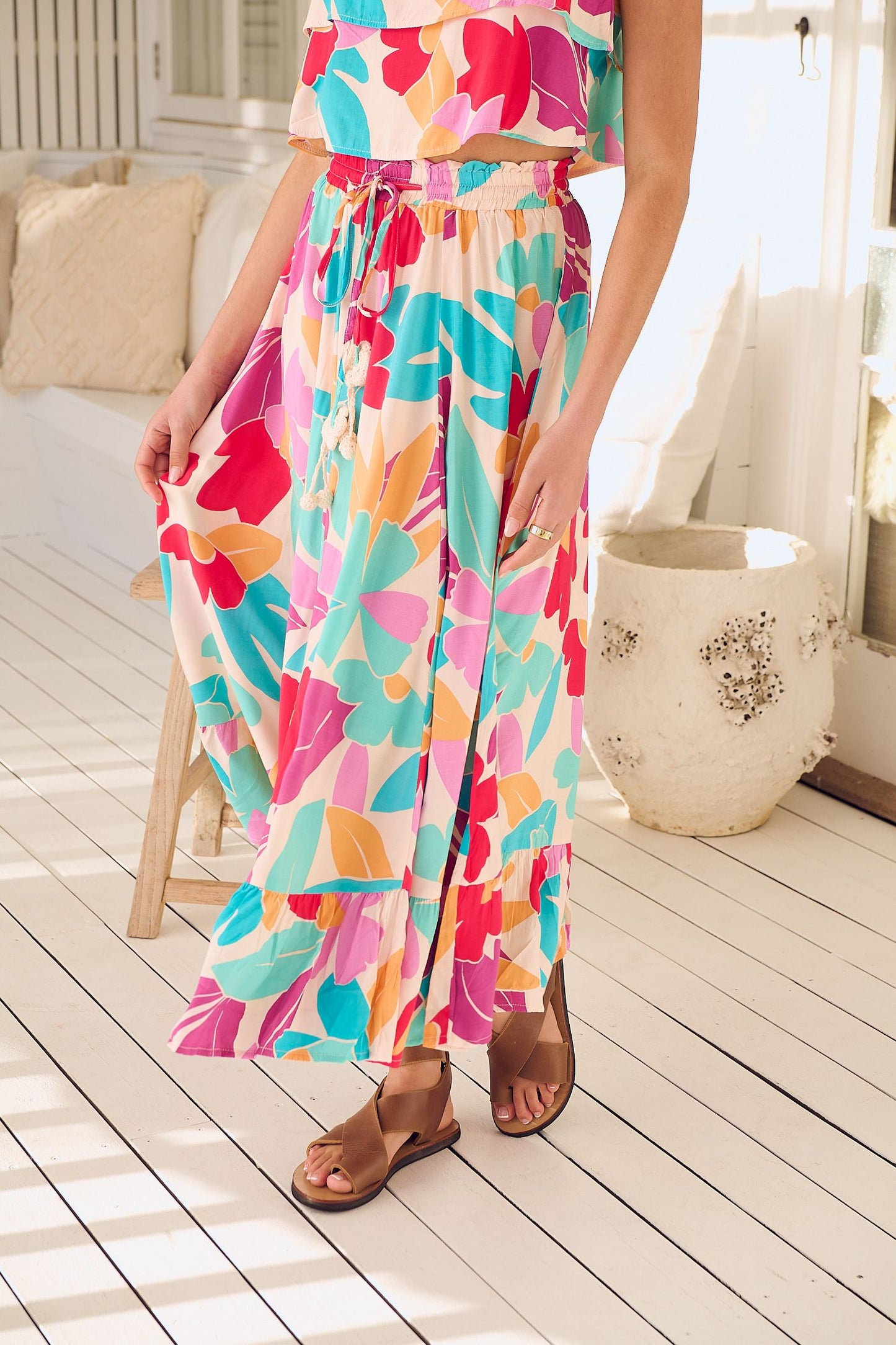 Vela Skirt - Ohana Print