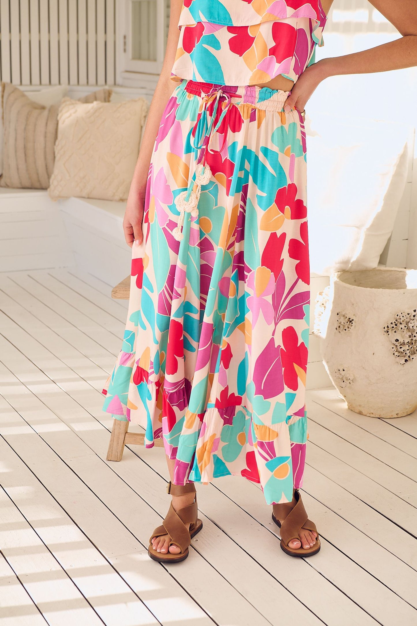 Vela Skirt - Ohana Print