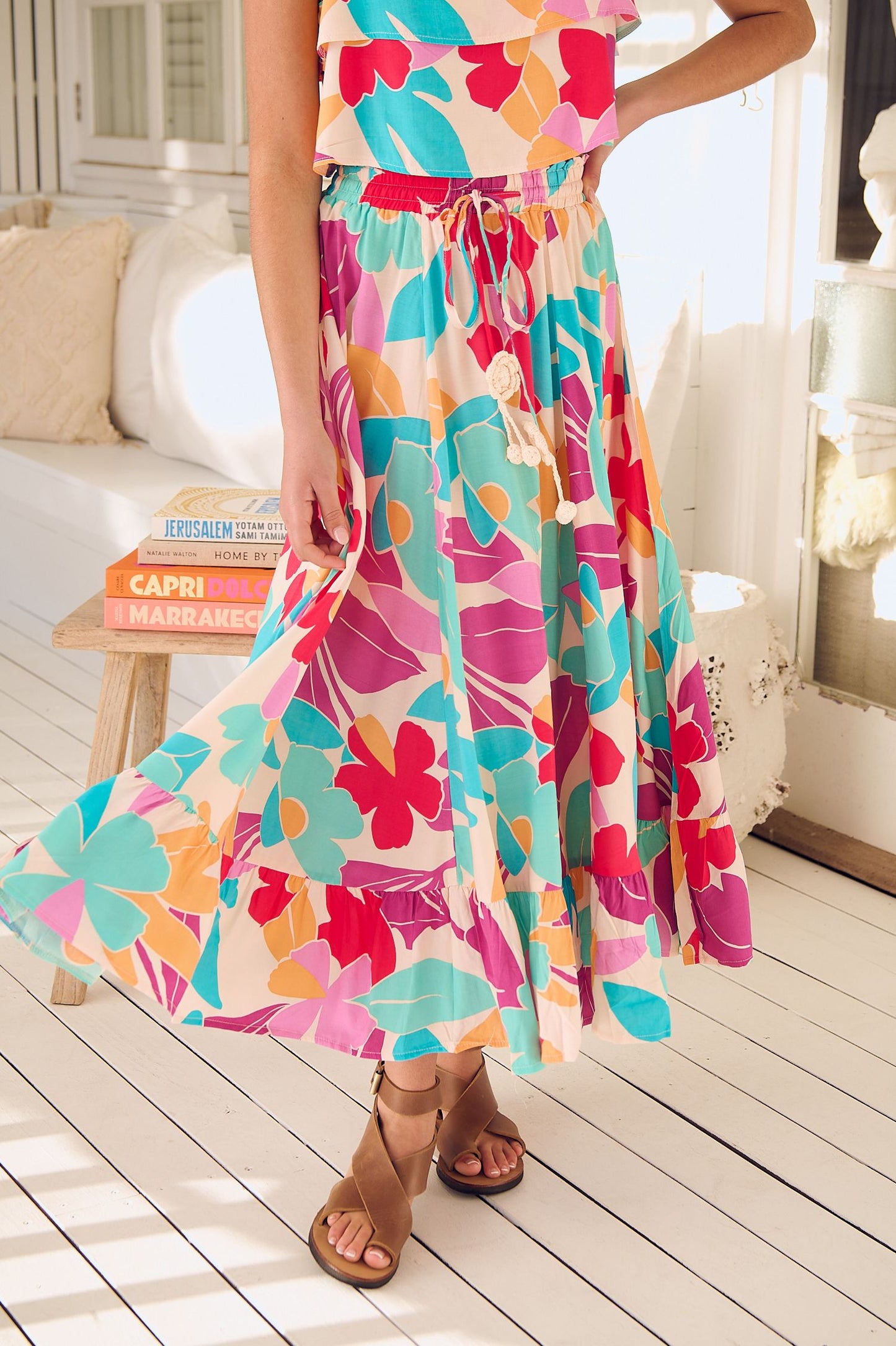 Vela Skirt - Ohana Print