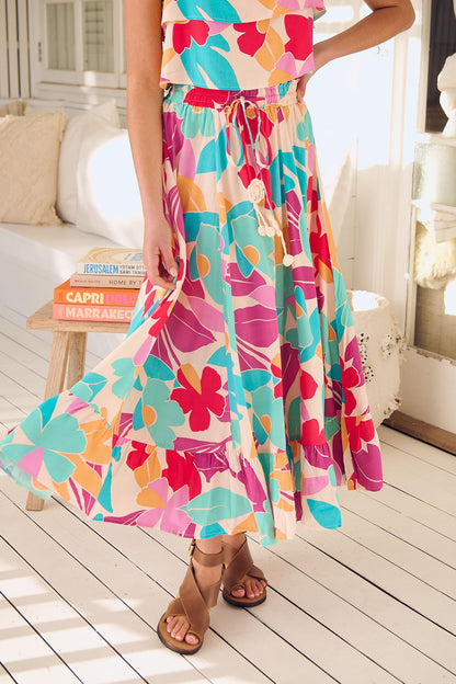 Vela Skirt - Ohana Print