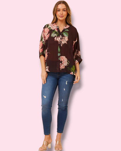 Mia Printed Shirt