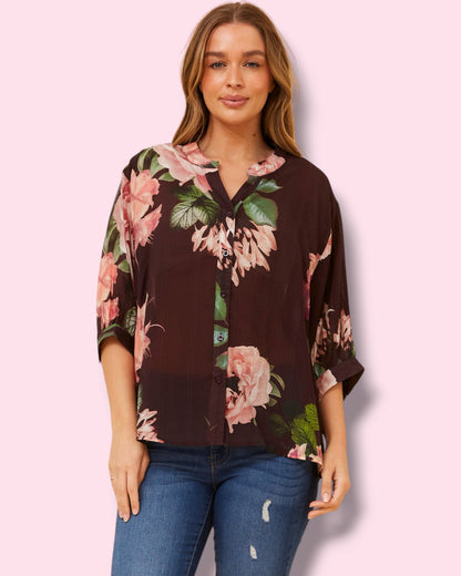 Mia Printed Shirt