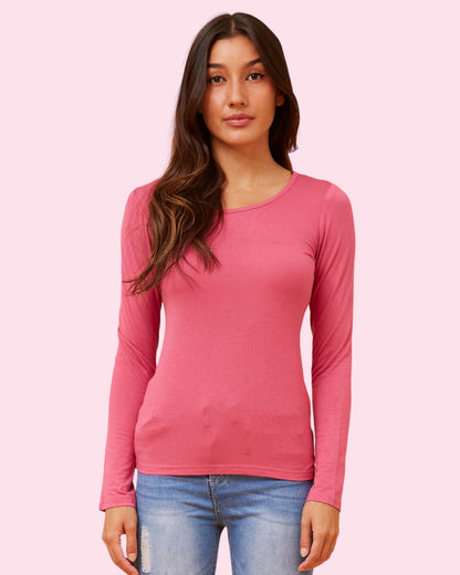 Amity Plain Top - Pink