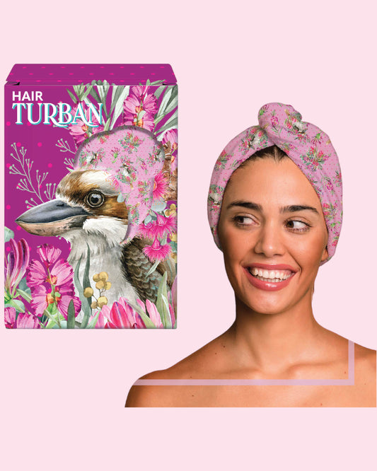 Towelling Hair Turban Bush Guardian
