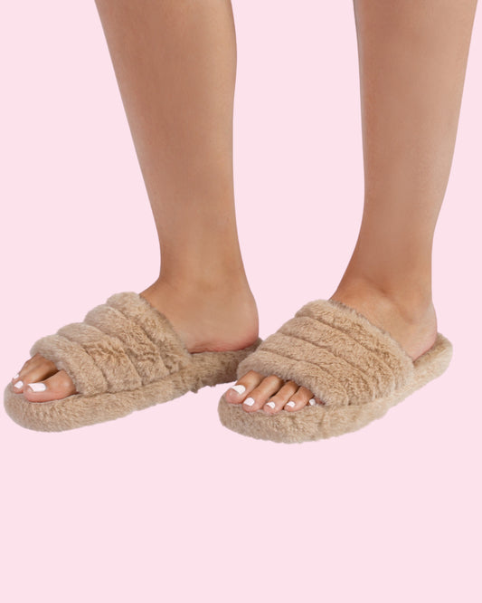 SnuggUps Women’s Open Toe Slippers
