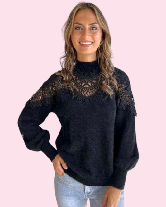 Angela Lace Knit