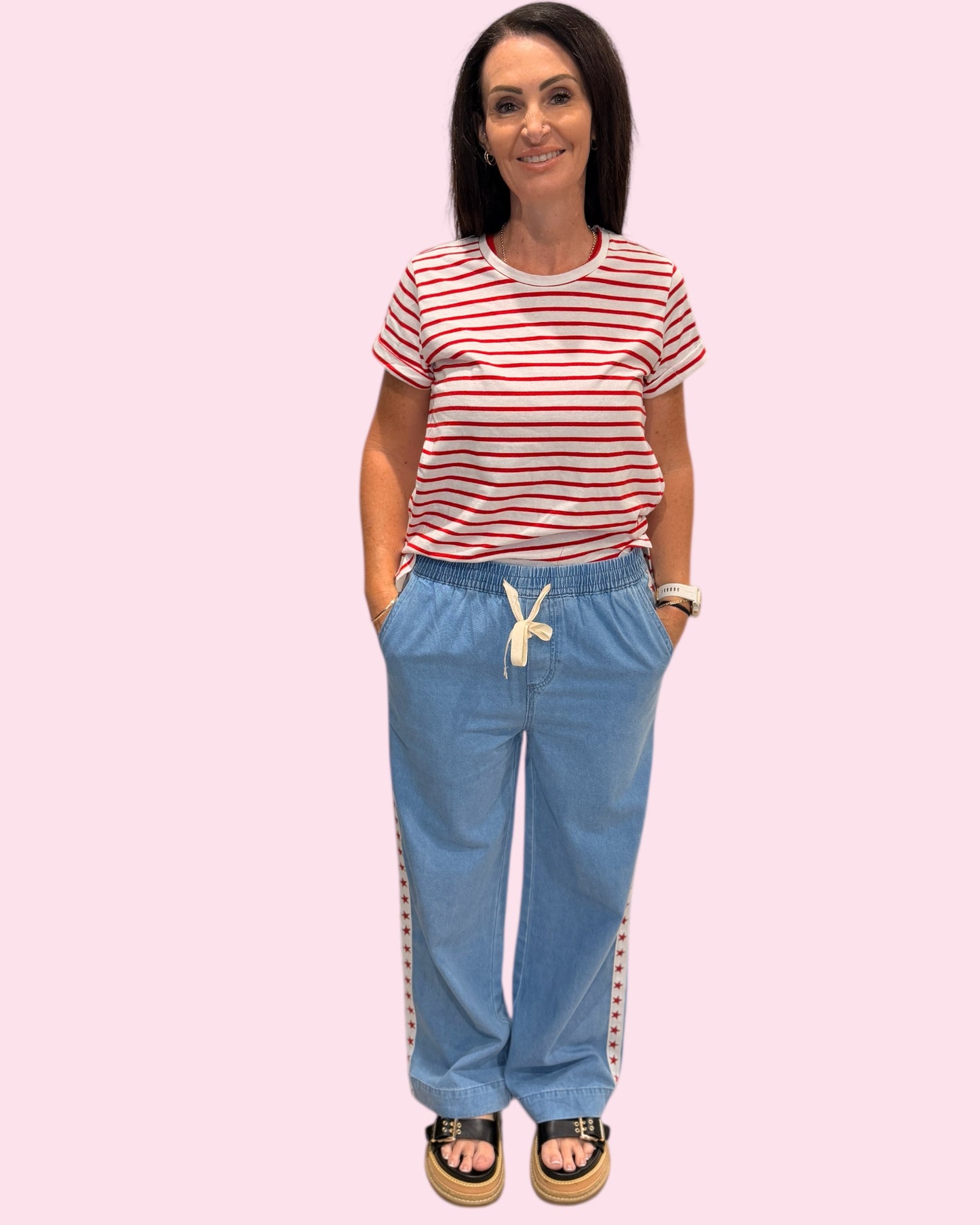 Star Stripe Pants