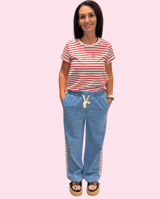 Star Stripe Pants