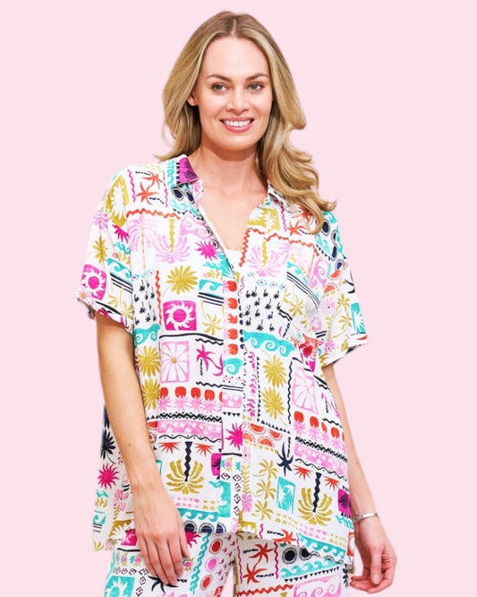 Oriana Button Up Shirt