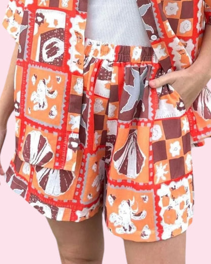 Elian Shorts - Tangerine