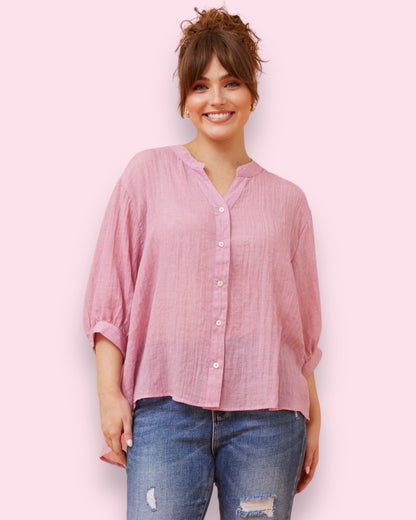 Mia Shirt - Rouge