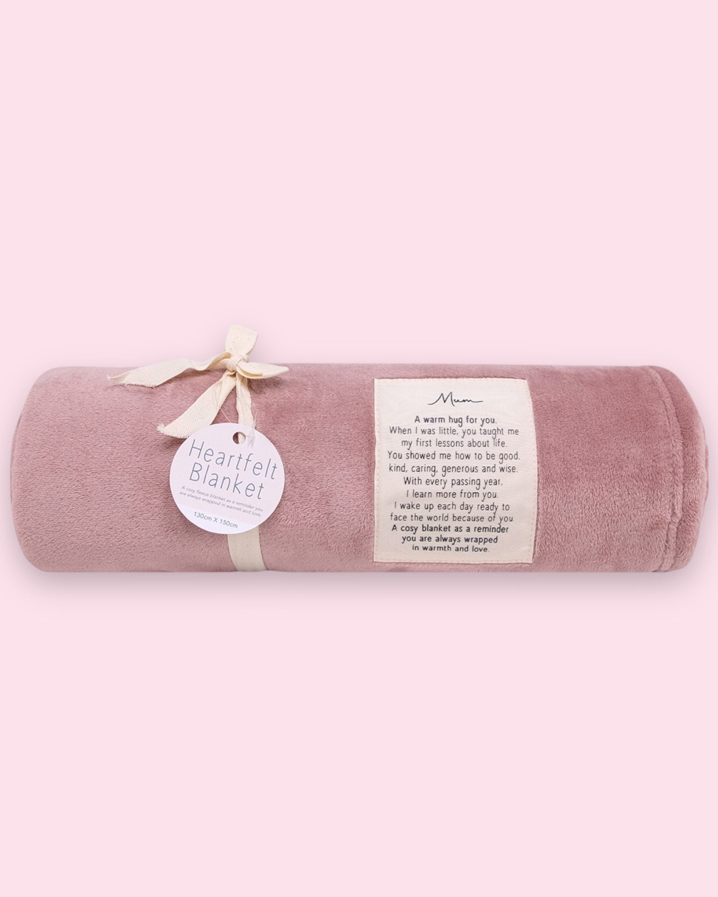 Heartfelt Blanket - Mum