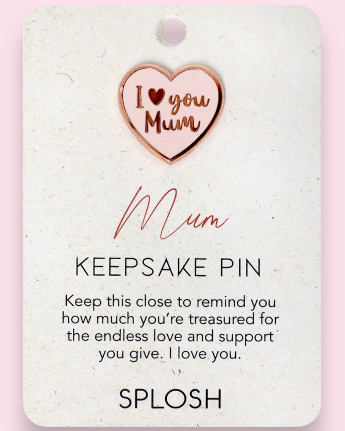 Keepsake pins - Mum