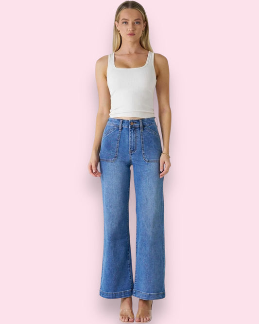 Ayden Jeans - Mid Blue