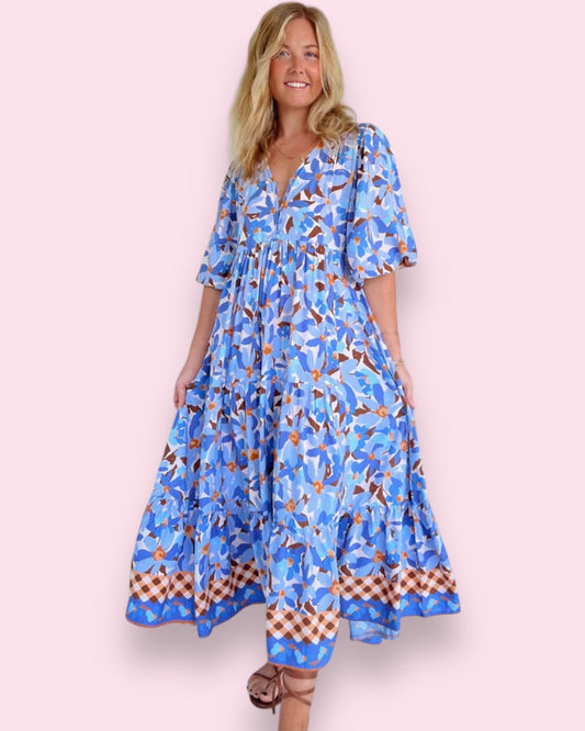 Eve Midi Dress - Wild Orchid