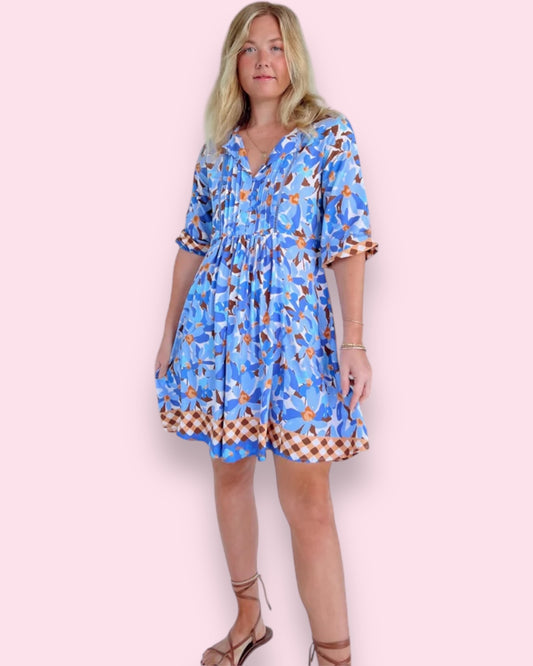 Isabella Mini Dress - Wild Orchid