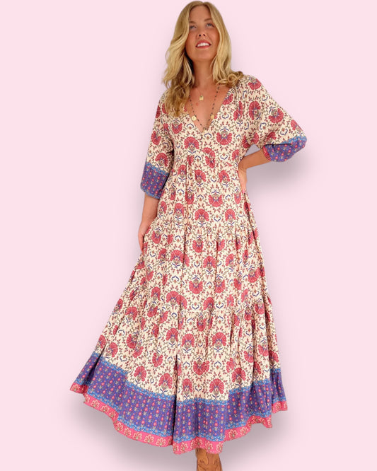 Mia Maxi Dress - Bohemia Print