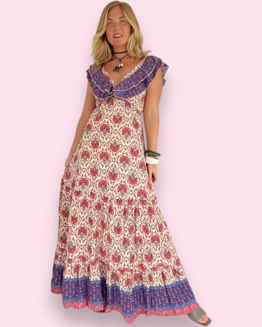 Ema Maxi Dress - Bohemia Print