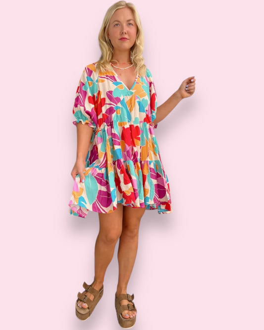 Petal Mini Dress