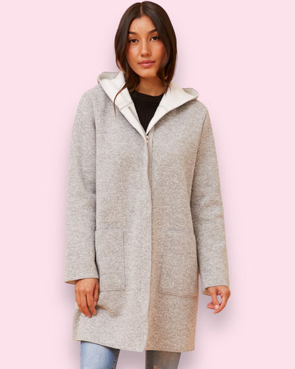 Rachelle Zip Front Coat