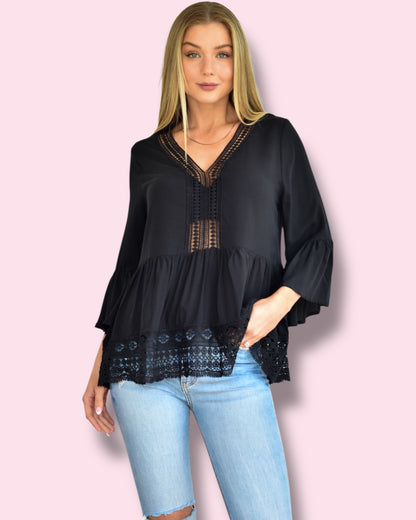 Curio Top - Black