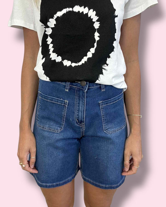 Wendy Shorts - Indigo Blue