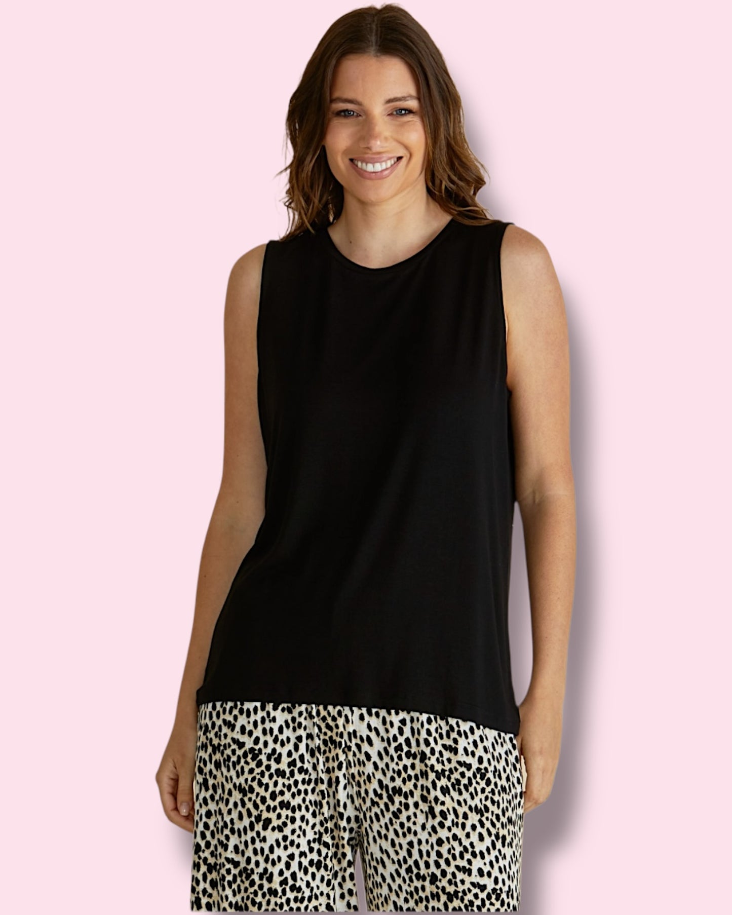 Positano Tank - Black