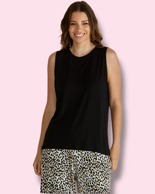 Positano Tank - Black