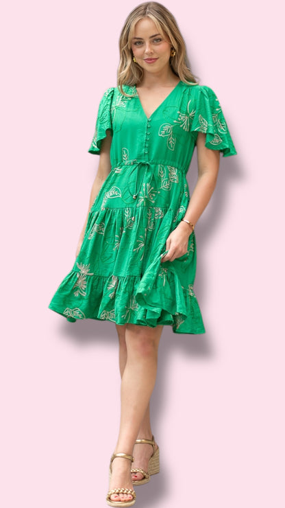 Christine Dress - Green