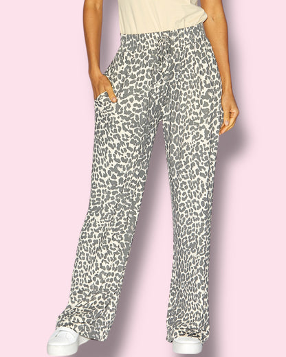 Regis Pants - Animal Print