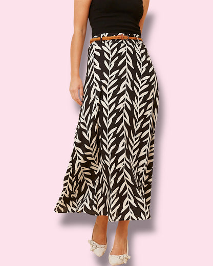 Pippa Skirt - Black Fern