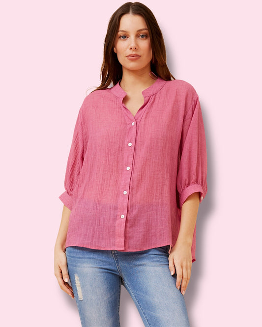 Mia Shirt - Orchid