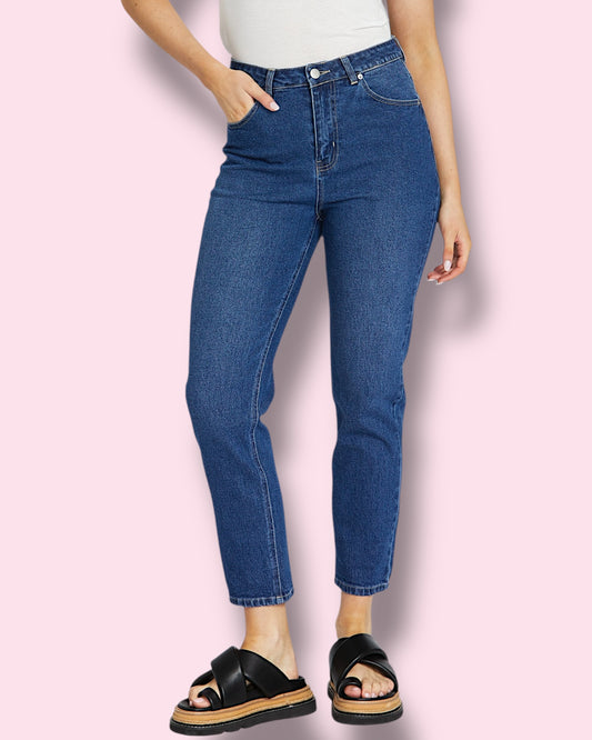 Sasha Jeans - Mid Wash