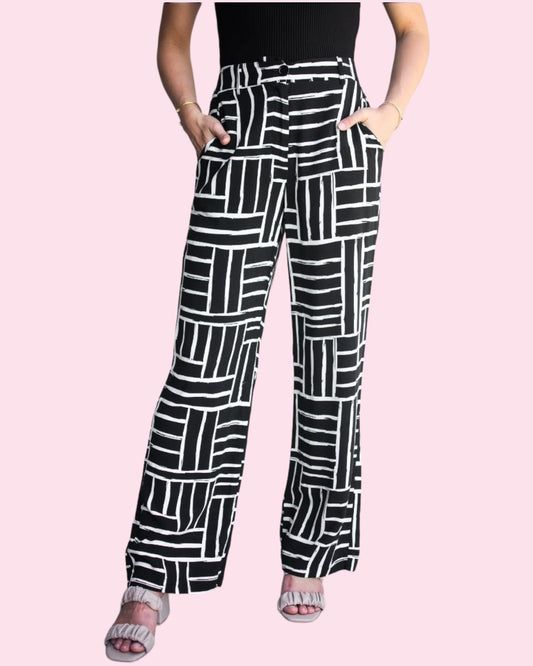 Yvonne Printed Pants