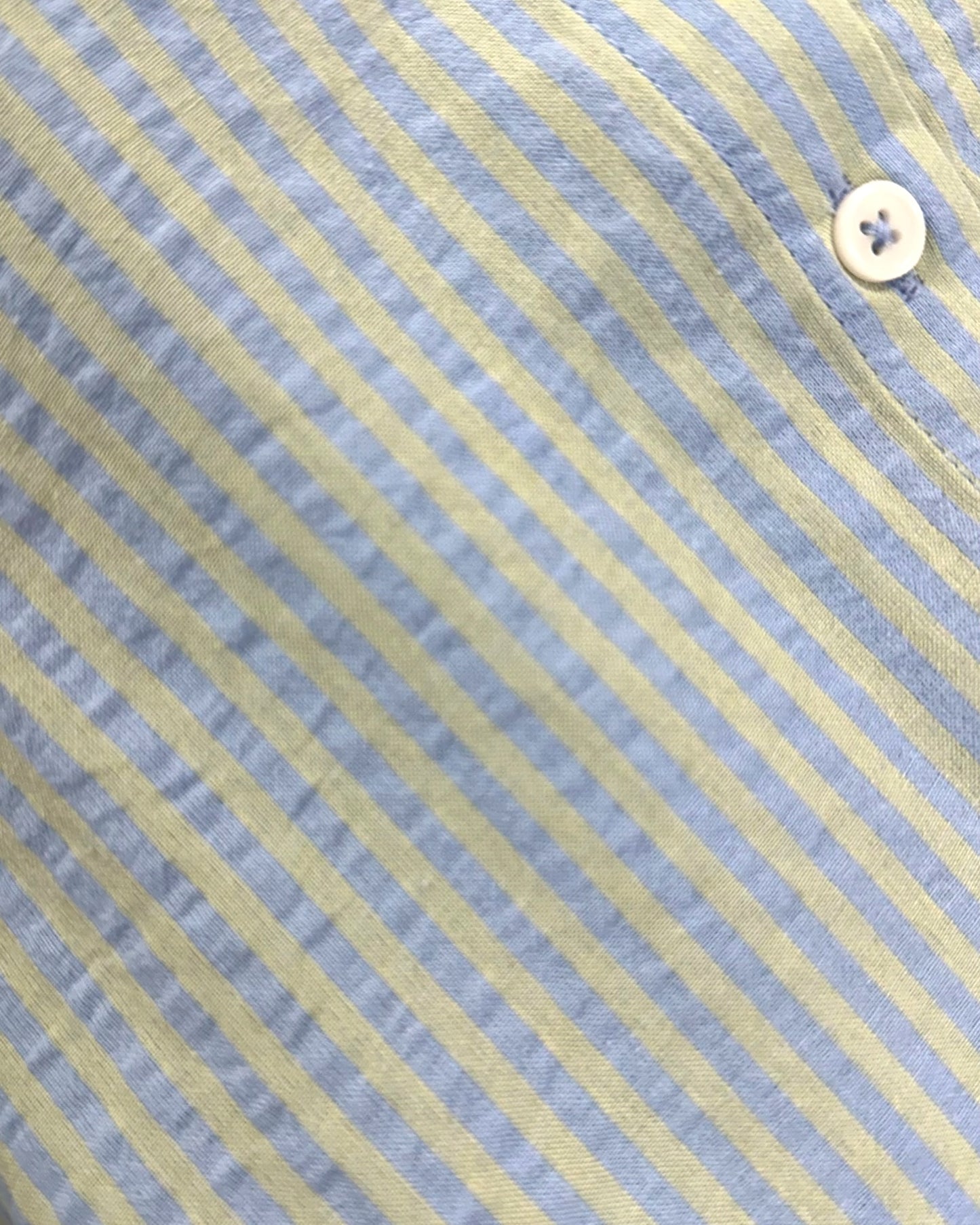 Samara PJ Set - Blue/Green Stripe