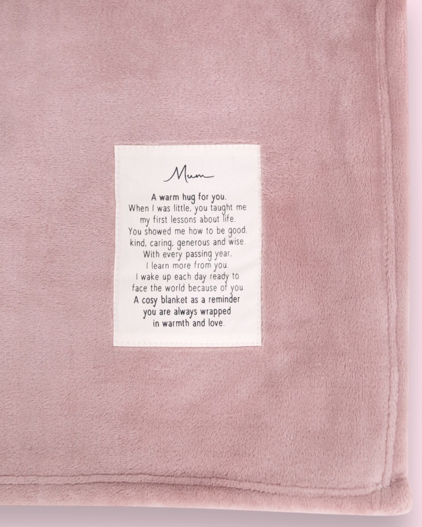 Heartfelt Blanket - Mum