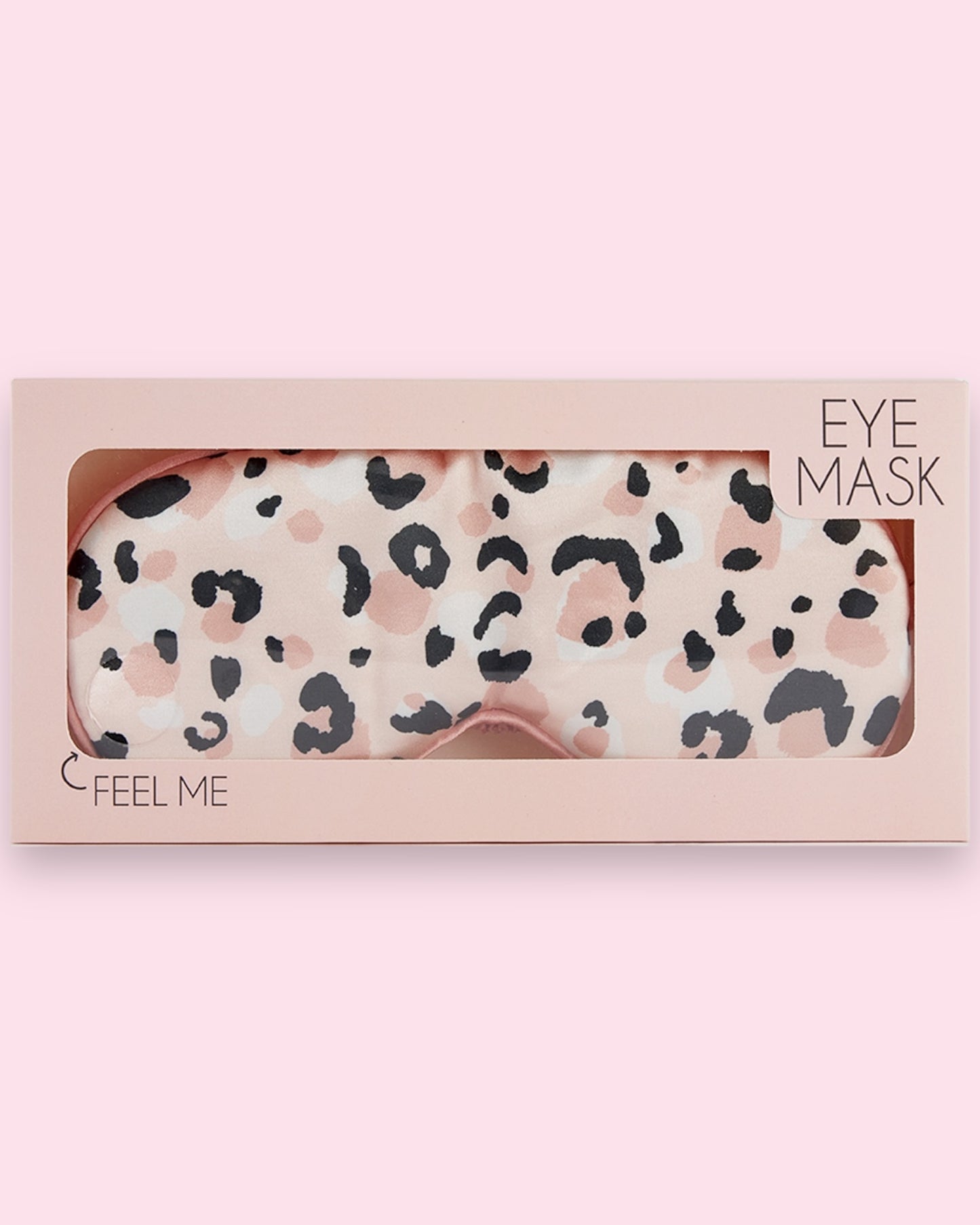 Wellness Eye Mask - Blush Leopard