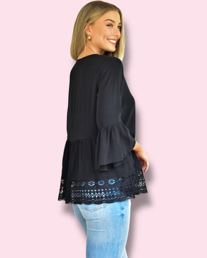 Curio Top - Black