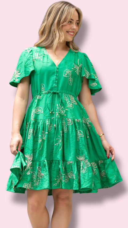 Christine Dress - Green