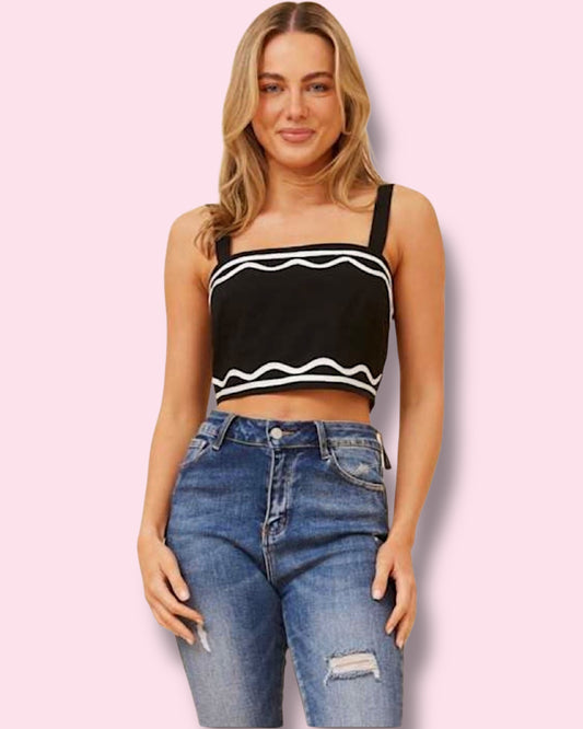 Simone Crop Top