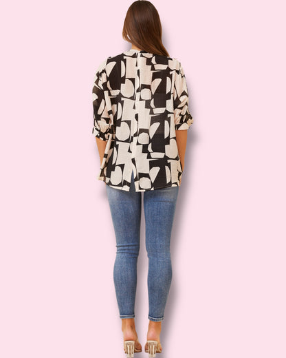 Mia Printed Shirt 🌼