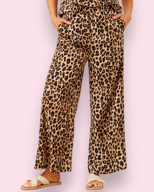 Izzy Animal Print Pants