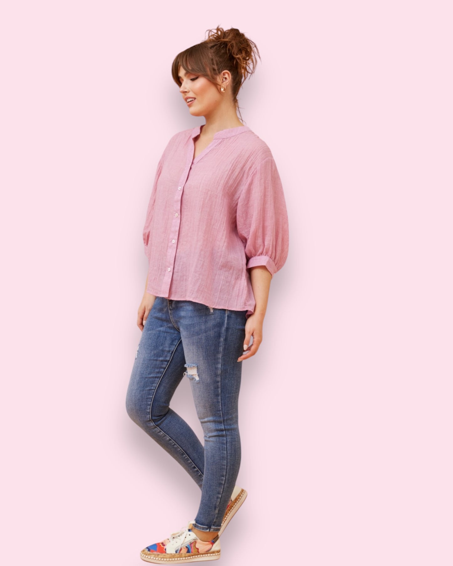 Mia Shirt - Rouge
