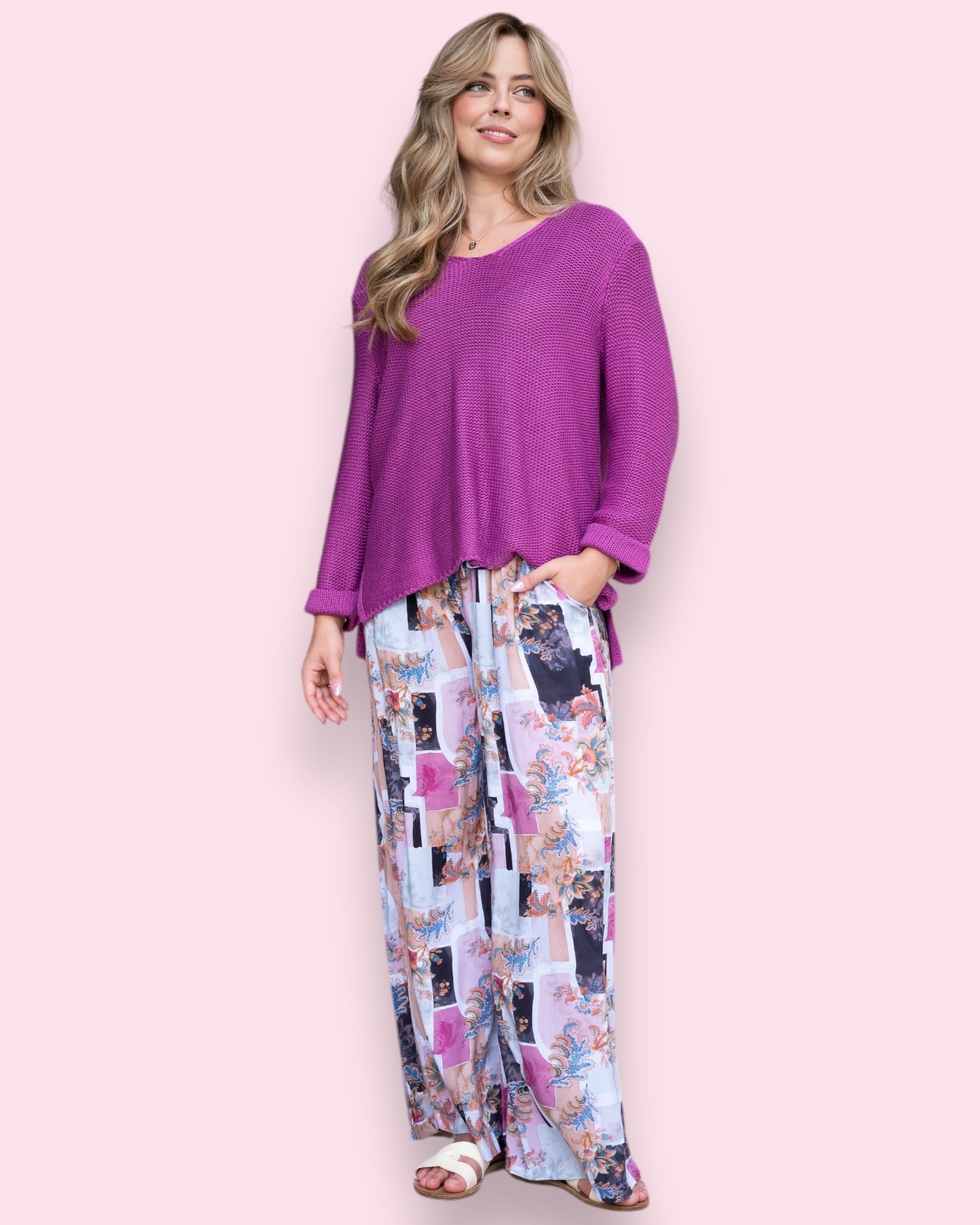 Perri Patchwork Pants