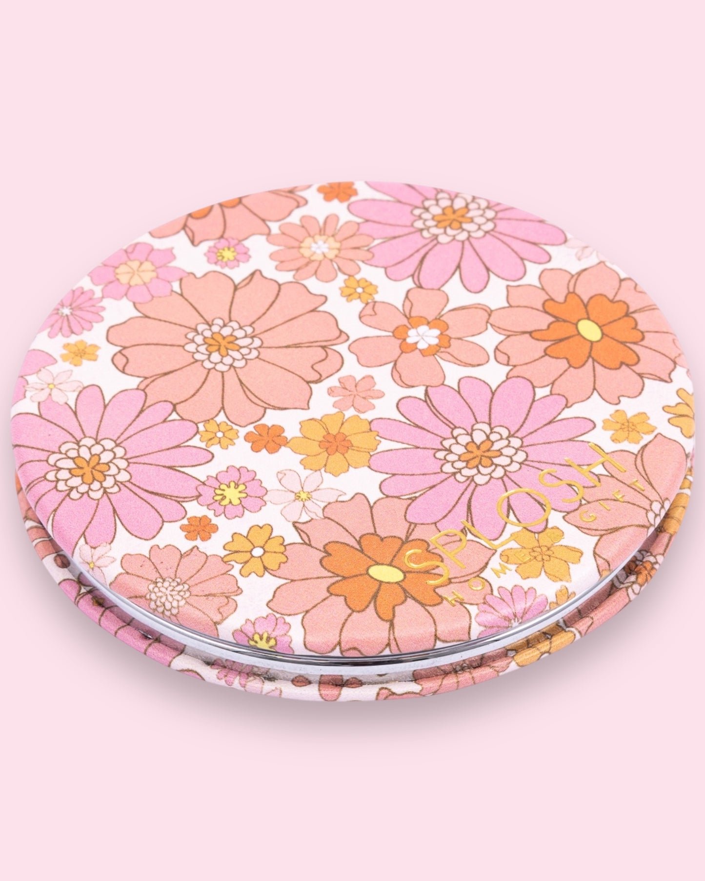 Handbag Accessories Compact Mirror - Flowers