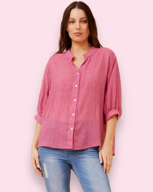 Mia Shirt - Orchid