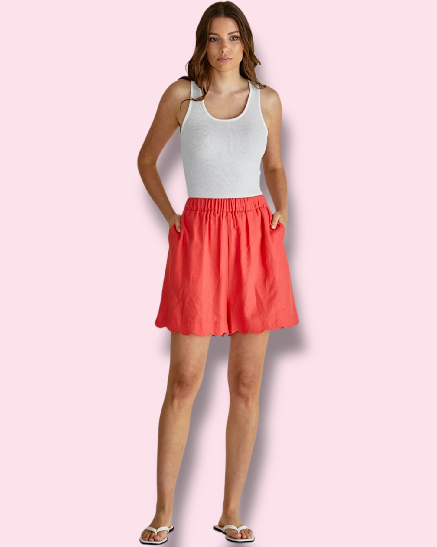 Seraphina Shorts - Red