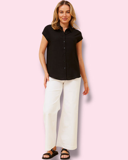 Scarlett Button Up Top