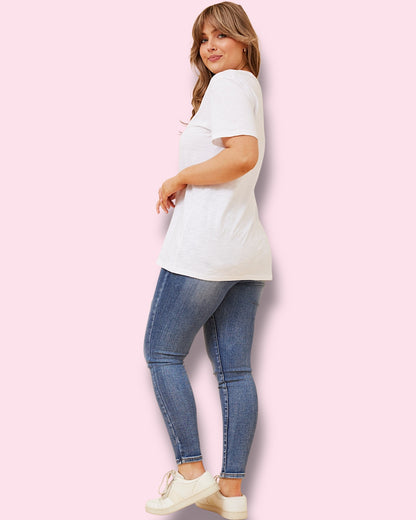 Graphic Print Tee - La Dolce Vita